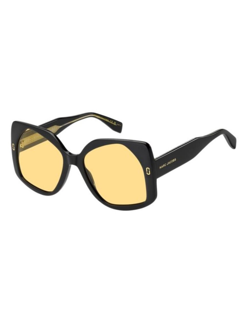 New Marc Jacobs Women's Sunglasses Black Multicolor Lens MJ 1133 S 71C 56